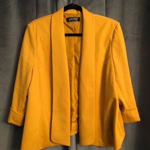 Gold blazer